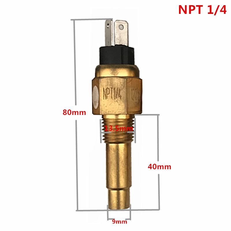 Датчик температуры воды резьба 3/8 18NPT для лодки морской Автомобильный датчик