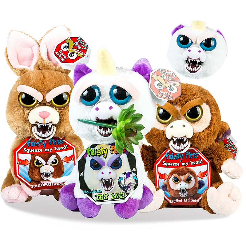 New Funny Feisty Pets Change Face Stuffed Plush Animals Toys For Children Unicorn Plush Toys Cute Soft Dolls Anime Kids Toys New Funny Feisty Pets Change Face Stuffed Plush Animals Toys For Children Unicorn Plush Toys Cute Soft Dolls Anime Kids Toys