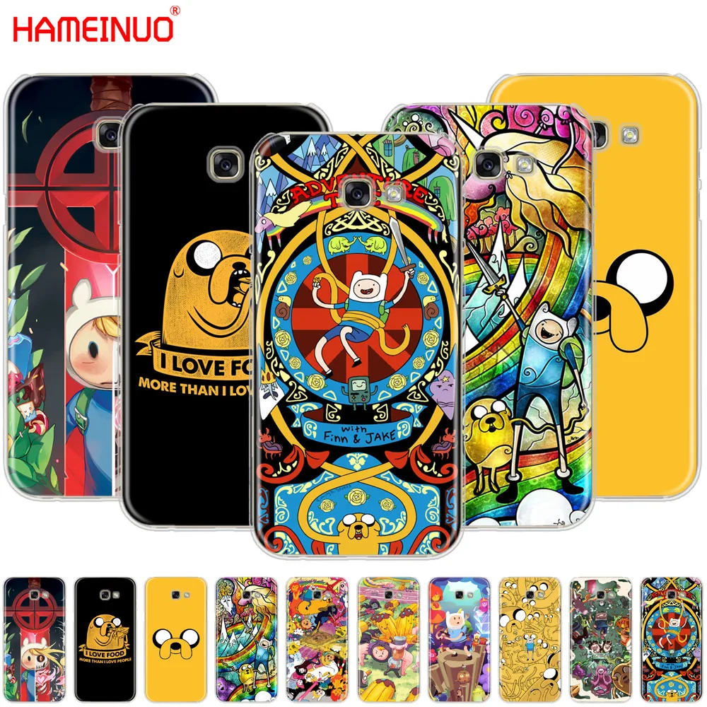 

HAMEINUO adventure time cell phone case cover for Samsung Galaxy A3 A310 A5 A510 A7 A8 A9 2016 2017 2018
