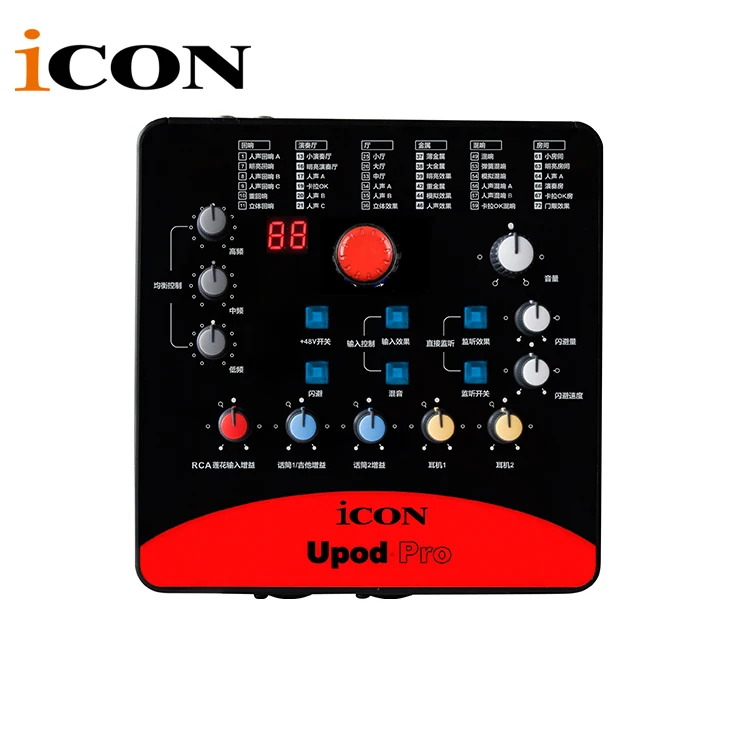 iCON Upod Pro オーディオミキサー（Sound Card Icon Upod Pro Và 