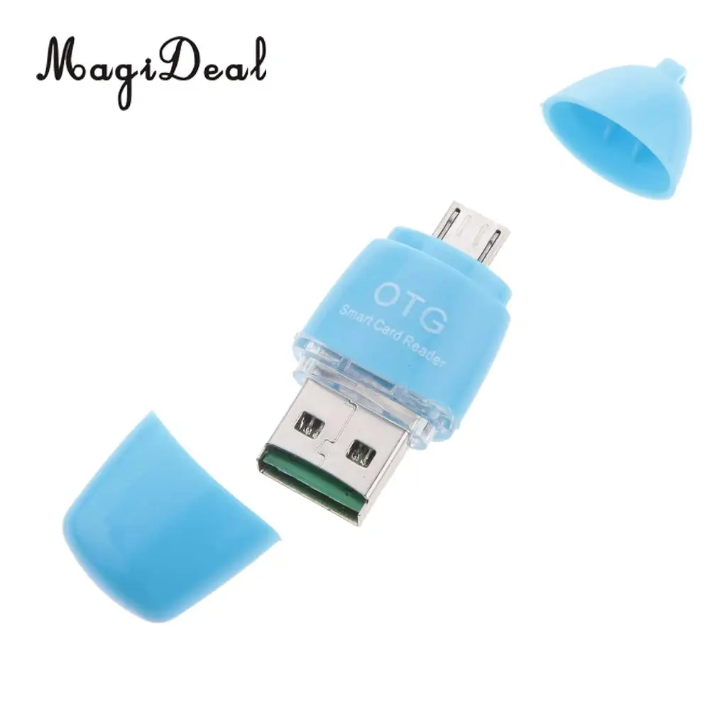 

Micro USB OTG to USB Adapter USB 2.0 SD Card Reader Multifunction For Computer