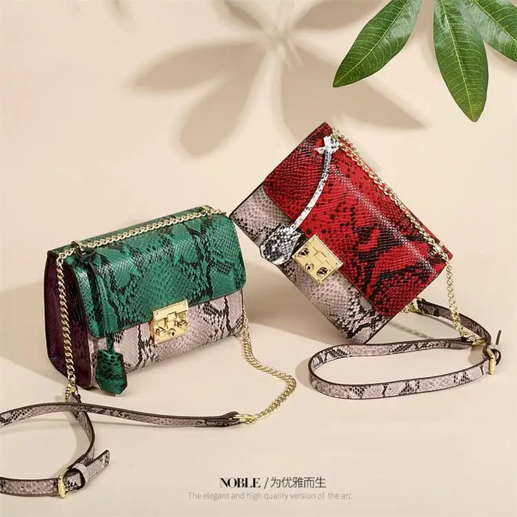 

Split Leather Serpentine Shoulder Bags Cross Body Bags Bags Handbags Women Famous Brands Women Leather Handbags