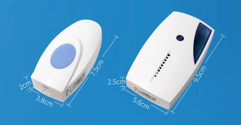 36 Tune Chimes Songs Waterproof LED Wireless Doorbell Remote Control Door Bell 16
