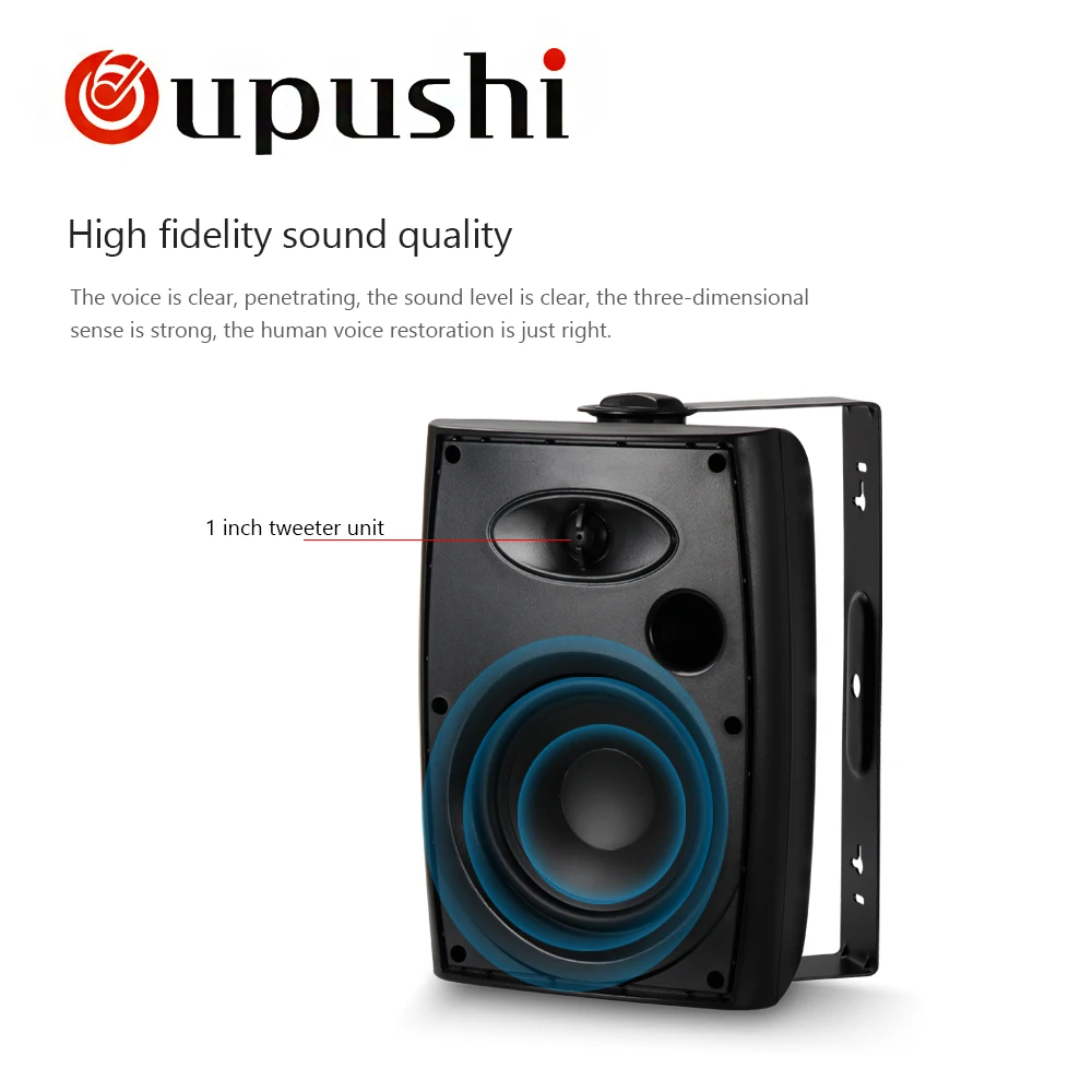 Настенный динамик OUPUSHI CL304 20 Вт Wi Fi Bluetooth для онлайн шоппинга активного отдыха