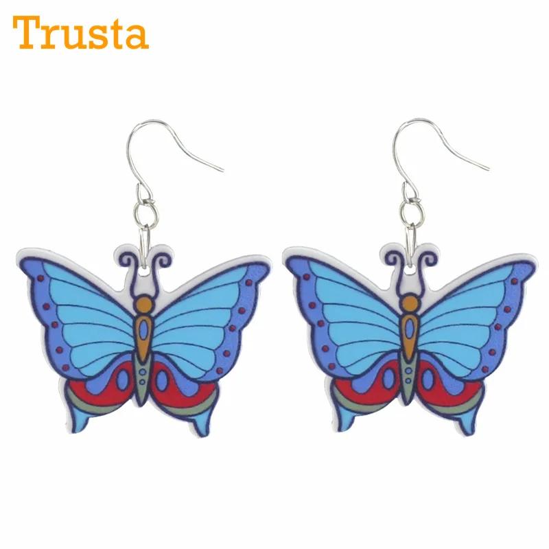 Trusta/2017 г. модные детские подарочные украшения для девочек красивые серьги с