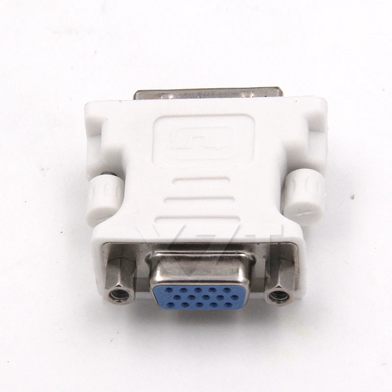 Высокое качество DVI к VGA 5 шт./лот DVI-I 24 + Pin папа Женский видео конвертер адаптер для
