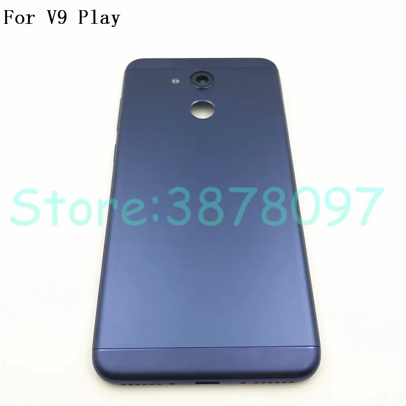 

100% Original For Huawei Honor V9 Play Battery Back Cover For Huawei Honor 6C Pro Rear Housing Metal Rear Door Side Button +Logo