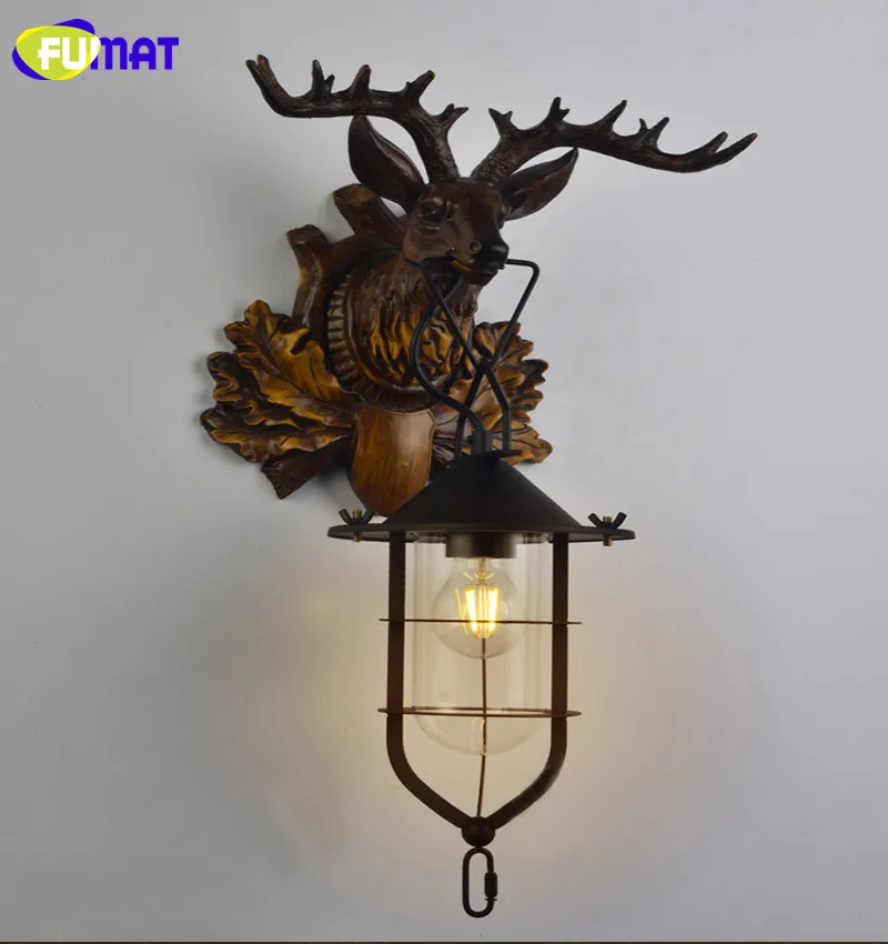 Deer Head Wall Lamp 19