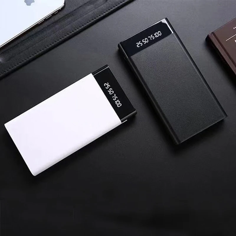 

Power Bank 30000mAh 2 LED Digital Display Power Bank Portable Charger External Battery for iPhone X Huawei honor