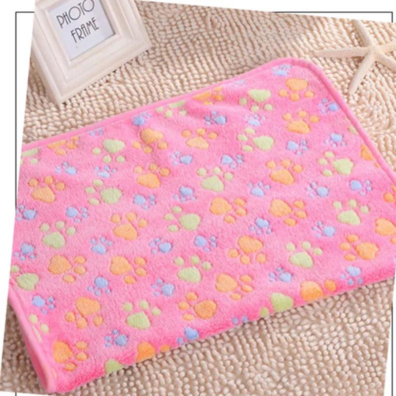 Dog Blanket Plus Soft Coral Velvet Kennel Mat Dog And Cat Blankets