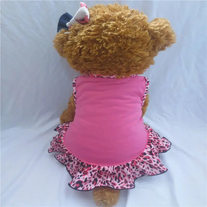 

Puppy-Clothes Small Pet Dog Pet Small Dog Clothes for Girls Summer Love Hearts Dress Dog Clothes For Dogs Hot