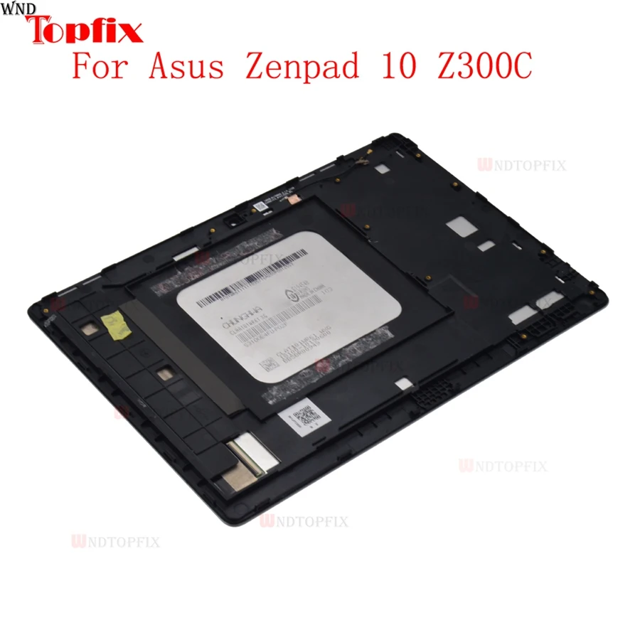 100% Tested Original Black LCD Display Touch Screen Digitizer With Frame 10.1Inch LCD Assembly Replacement Parts For Asus Z300C (3)