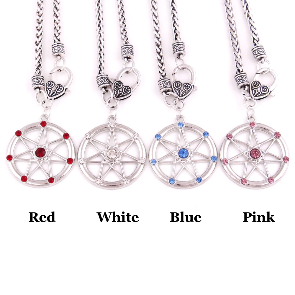 

Necklace BSK Chain Seven Points Stars To Protect The Owner Beautiful Crystal To Add Your Female Charm And Provide Dropshipping