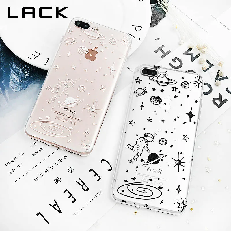 Чехол LACK Cute Universe Series для iphone 11 11Pro Max XS X XR 8 7 6S 6 Plus Ультратонкий Мягкий чехол из ТПУ