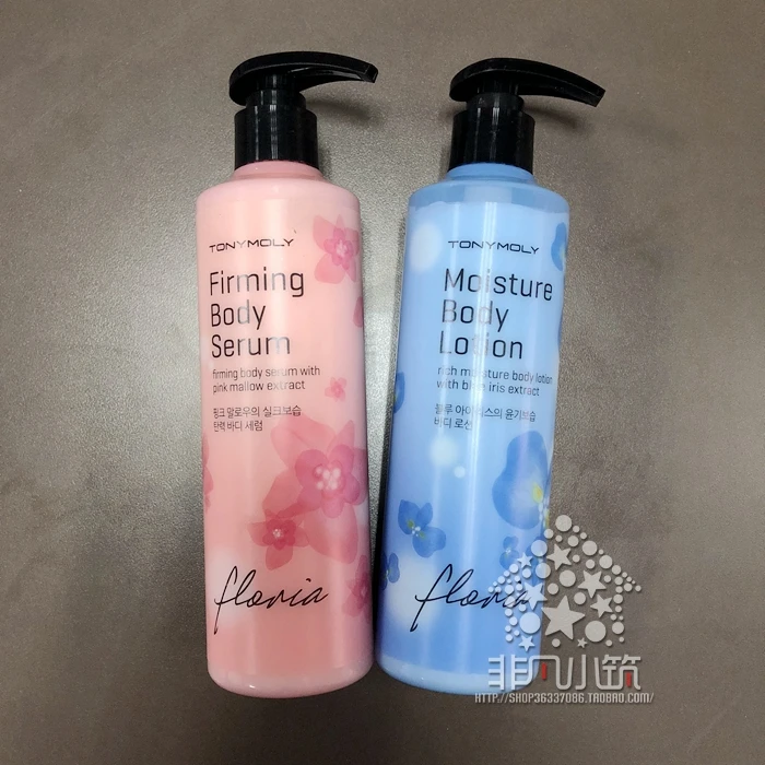 

Tonymoly Flower fragrance! Korea 300ml Nourishing brightening body lotion Female armpit whitening body cream
