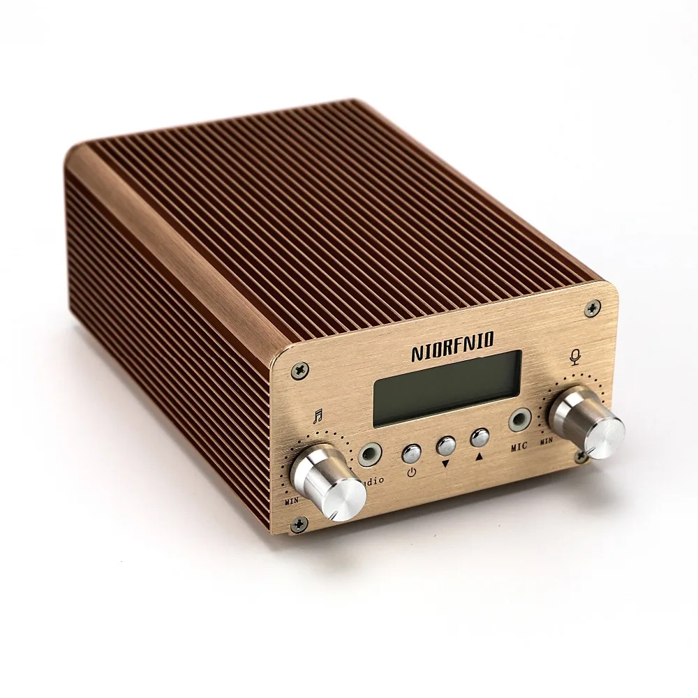 

6w Output Power FM Stereo Audio Transmitter Equipment 76-108 MHz Adjustable