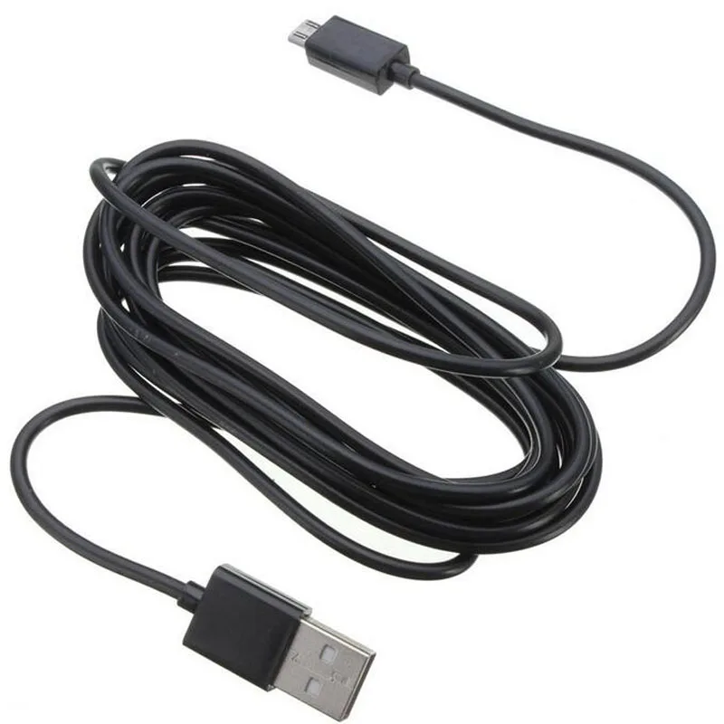 3 м Удлиненная Micro USB кабель зарядного устройства играть зарядка корда для sony Playstation PS4 DUALSHOCK 4 Xbox one беспроводной контроллер - изображение