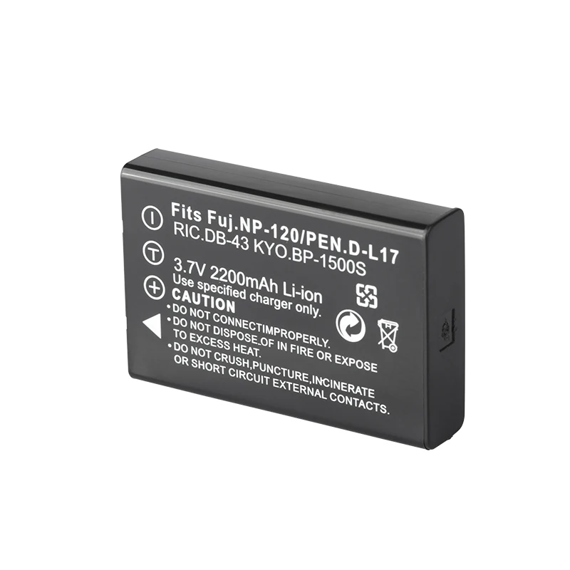 Dinto 2200mAh NP 120 NP120 перезаряжаемая камера Аккумулятор для FUJIFILM Finepix F10 F11 ZOOM фонарей