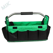 MJJC оригинальная Закрытая сумка для инструментов с холщовым покрытием и 14 карманами для инструменты для детализации и ухода за автомобилем