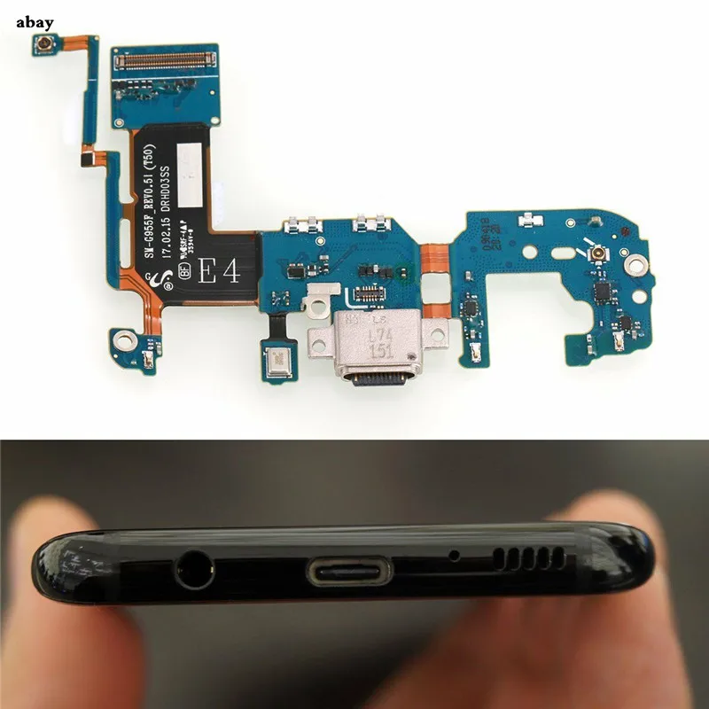 Replacement Charging Flex Cable For Samsung Galaxy S8 Plus G950f G955f Charging Port Microphone Usb Socket Dock Connector For S8 Mobile Phone Flex Cables Aliexpress