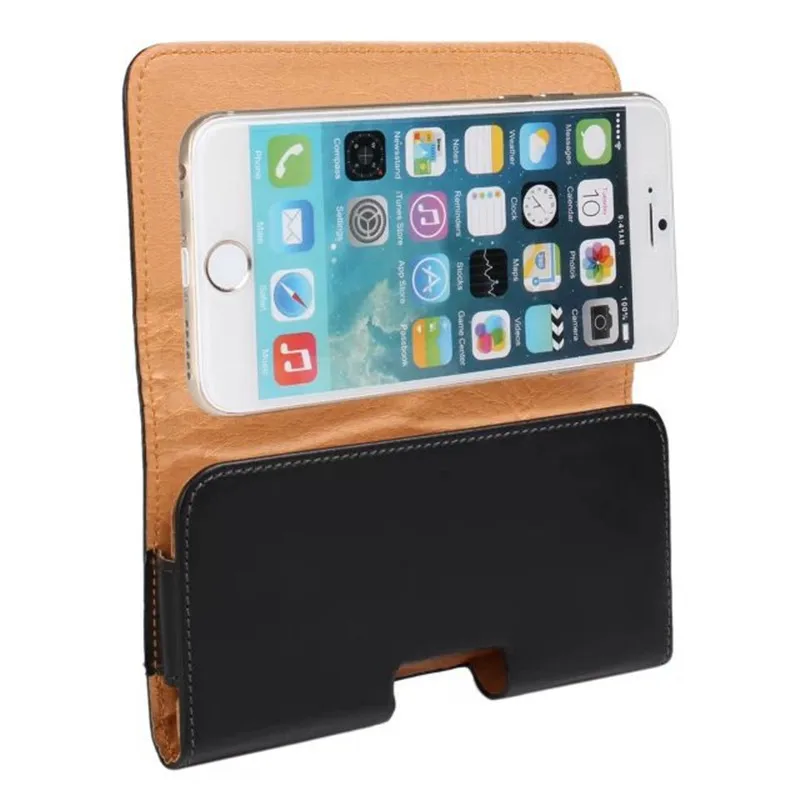 Universal Bolsa de Telefone Capa de Couro para Samsung Galaxy Note 10 Plus A20 A20e A10e A40 A60 j2 j4 Núcleo Cintura Case Cinto Coldre Bolsa Bolsas de telefone 11 Universal bolsa de telefone capa de couro