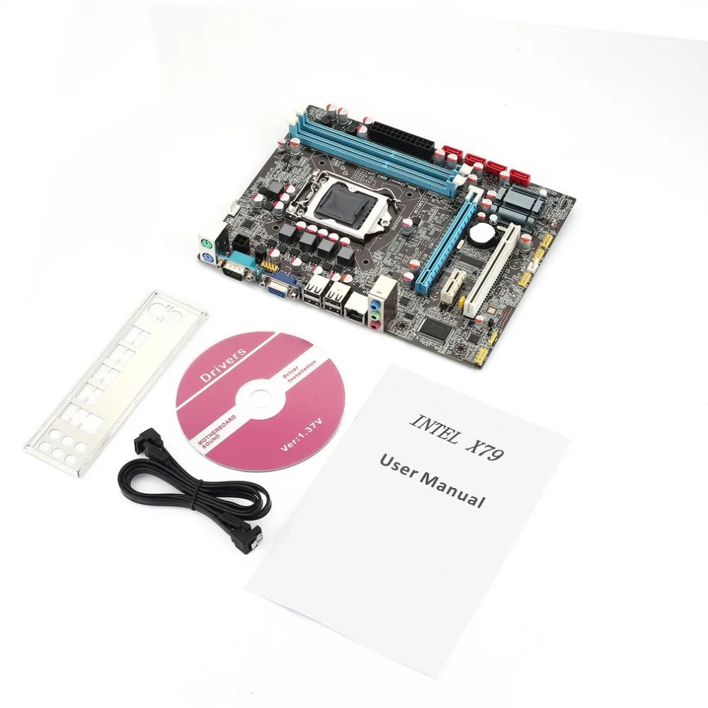 

Motherboard Computer 16G Ethernet Mainboard Motherboard Core CPU Board DDR3 Support LGA 1156 Mainboard with Intel H55