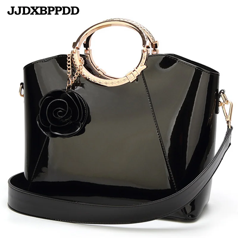 Женская сумка через плечо из лакированной кожи|bolsa brand|handbags women famous brandsbrand handbags |