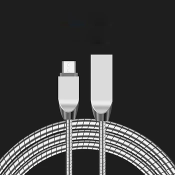 

PECHAM 2.4A Fast Charger Metal Micro USB Cable For iPhone 6 Samsung s6 s5 Meizu Mobile Phone Charging Data Cord Micro USB Cable