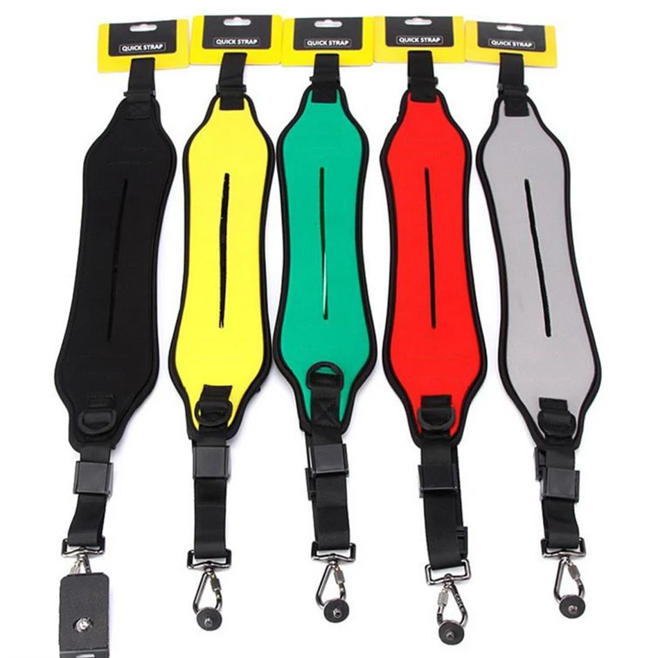 

High elasticity Anti - Cotton Neck Shoulder Camera Shock Quickly Strap for DSLR Nikon Sony Canon Pentax Panasonic Accessory Part