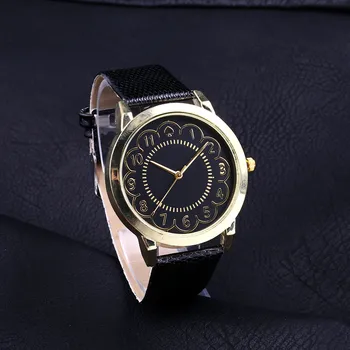 

Quartz Watch Senhoras assistir Woman 's Nylon strap Wristwatch Flower Pattern watches Relogio Feminino Drop. 4.2