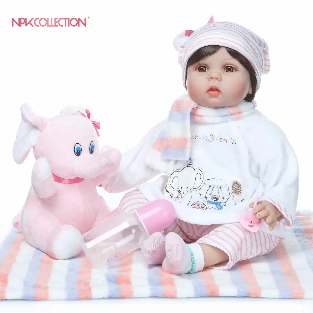 

bebes reborn Silicone Reborn Super Baby Lifelike Toddler Baby Bonecas Kid Doll Bebes Reborn Brinquedos Reborn Toys For Kids Gift