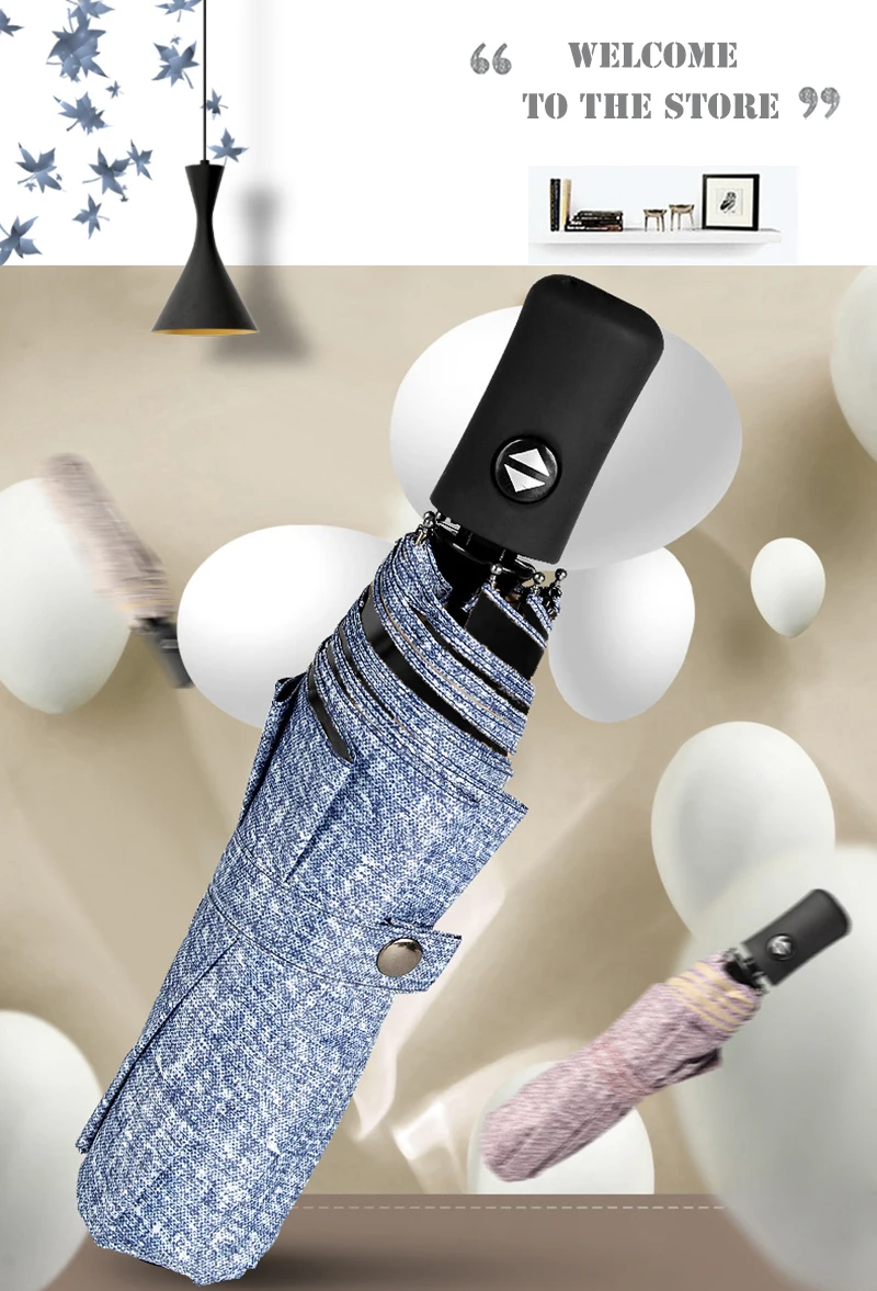 Transparent Umbrella Folding (1)