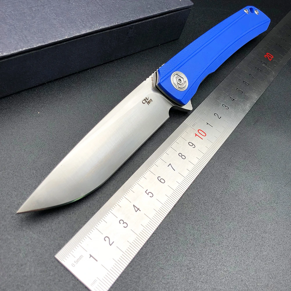 

ZZSQ CH3002 Tactical Survival Outdoor Folding Knives Hunting Knife D2 Steel Blade G10 Handle Portable Tools Pocket Knives EDC