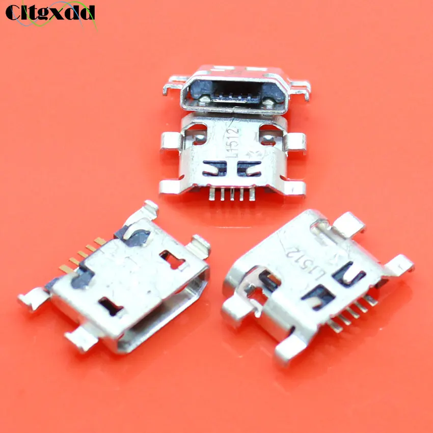 

cltgxdd 1piece 5 pin Micro USB jack charging port for Huawei H60-L01 H60-L02 H60-L03 Honor 6 tail socket micro usb connector