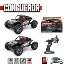 Электрический гоночный Радиоуправляемый автомобиль 1/14 масштаб Электрический 4WD 2,4 ГГц беспроводной контроль конкурентоспособный гоночный RC внедорожный щетка высокая скорость RC автомобиль