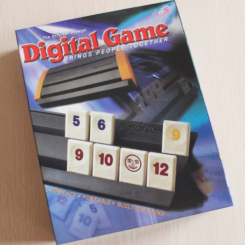 Rummikub Game Travelling Portable Version Rummy Popular Family Table