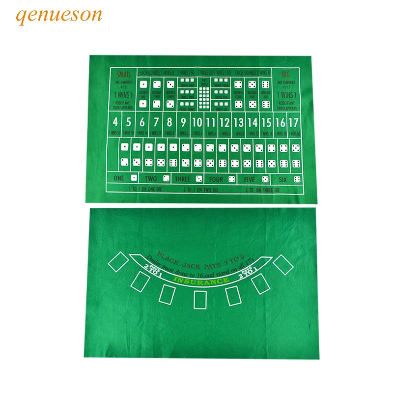 Новинка; Лидер продаж Техасский Холдем 90*60 см блэкджек поворотный баккара покера Fichas покер блэкджек 21 Скатерти Fietro чувствовал доска ткань