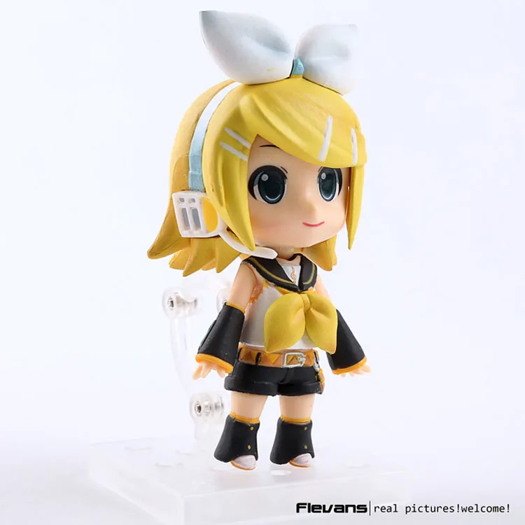 Симпатичные " Nendoroid Хацунэ Мику кагамин Лен 190/Рин 189 ПВХ фигурка Модель Коллекция игрушек