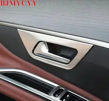 BJMYCYY Car Styling In Acciaio Inox Porta Interna Maniglia Ciotola di Copertura Trim Decorazione di Interni Fit Per Il 2017 Peugeot 3008 Accessori