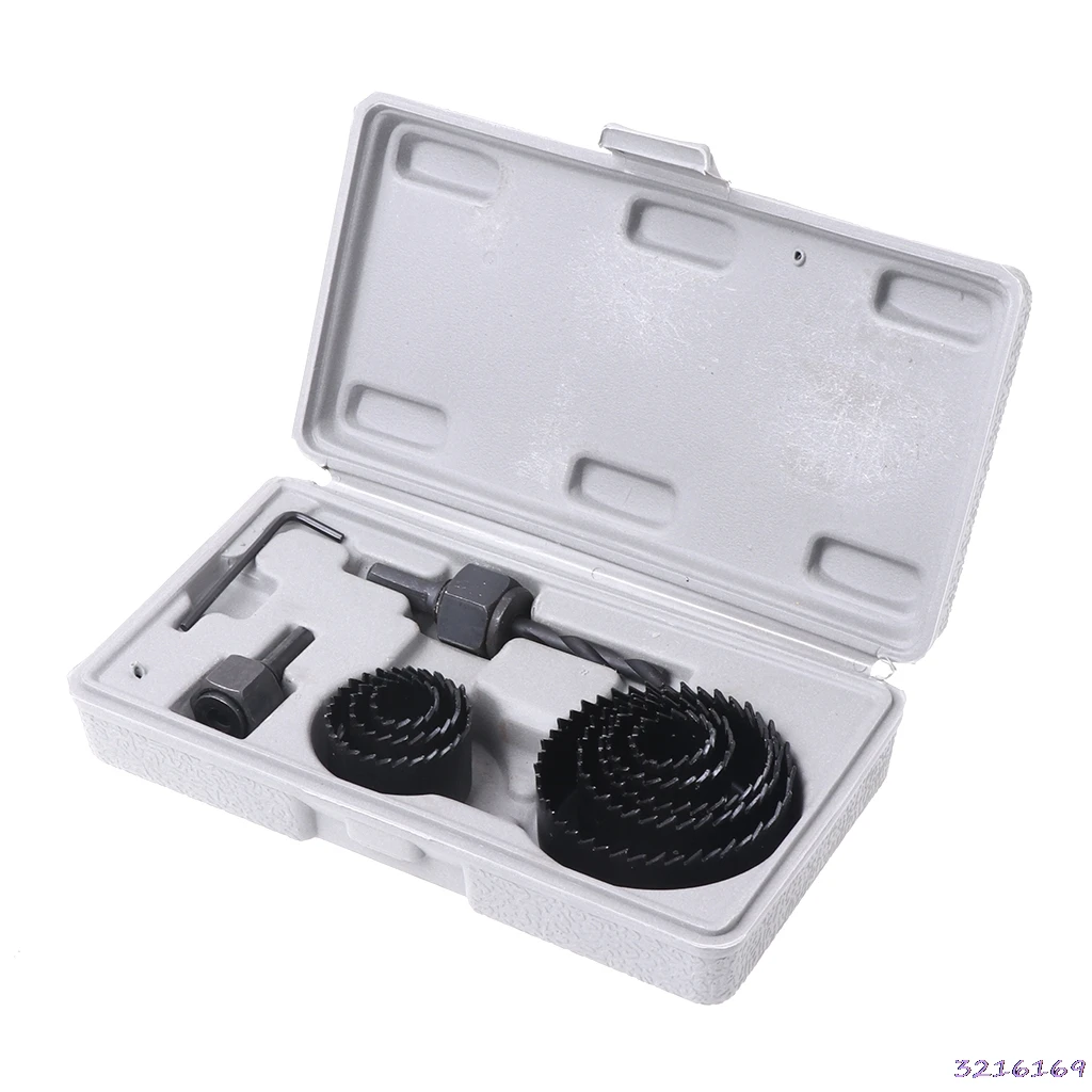 11Pcs DIY Electric Hole Saw Drilling Tools Hole Opener Use On