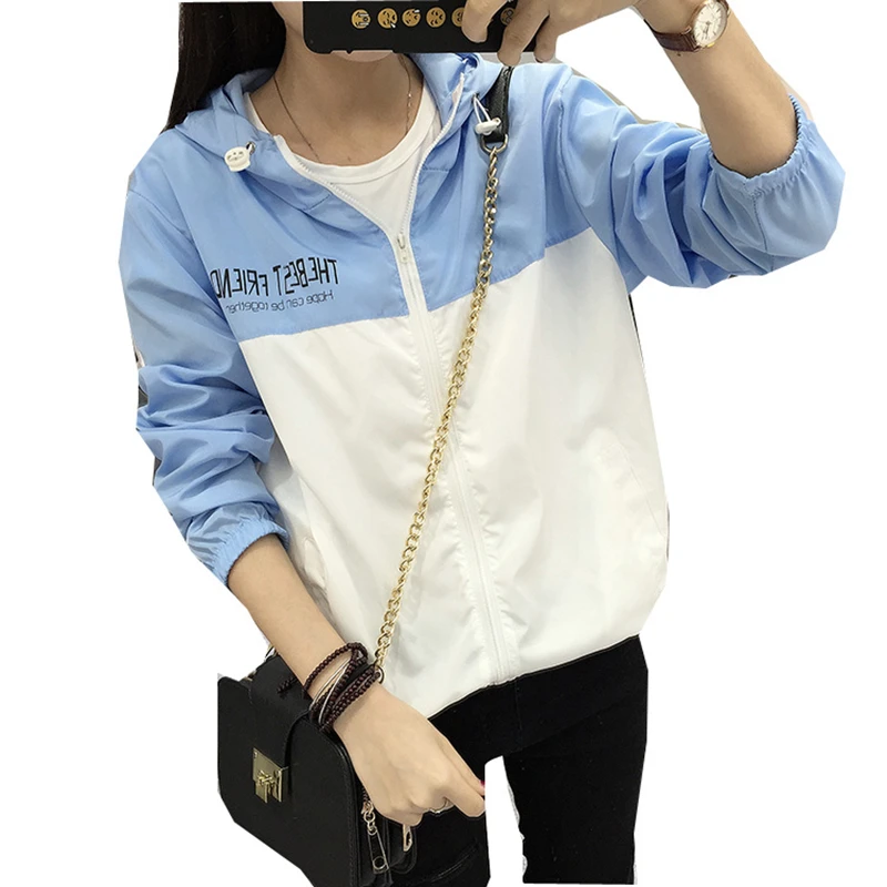 

2019 Large Size Polyester Thin Coat Women Spring Clothing Casual Female Jacket