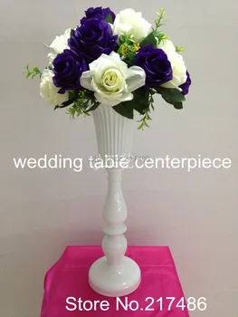 

free shipping (but africa 330 usd will be add ),Tall white mental vases for wedding centerpieces ,mental vase for flowers