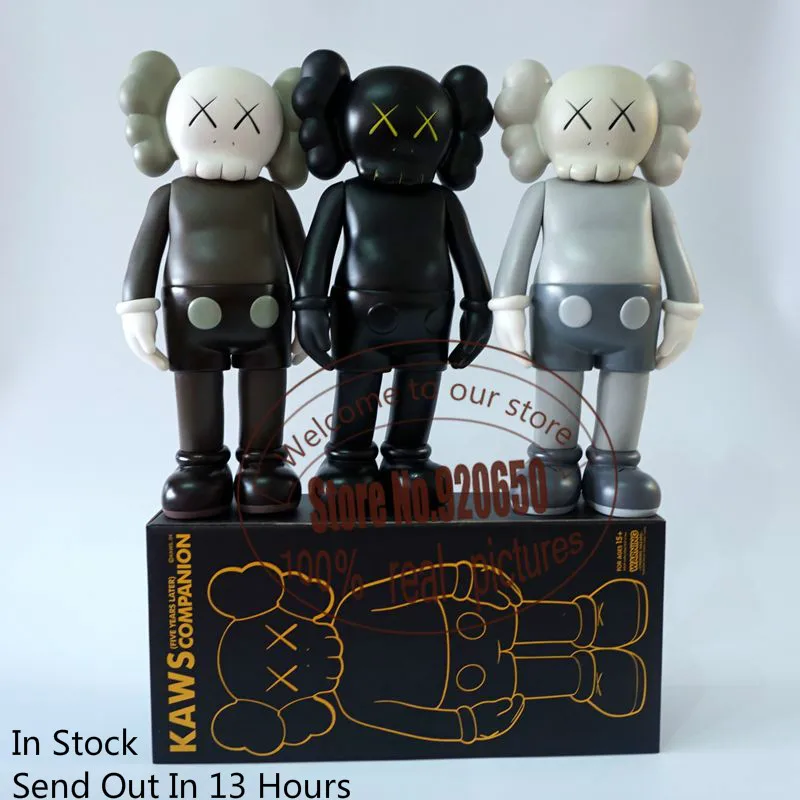 

16 inch Kaws original fake 5YL Years Later Companion  kaws factory prodcut 100%real picture fancy display gift
