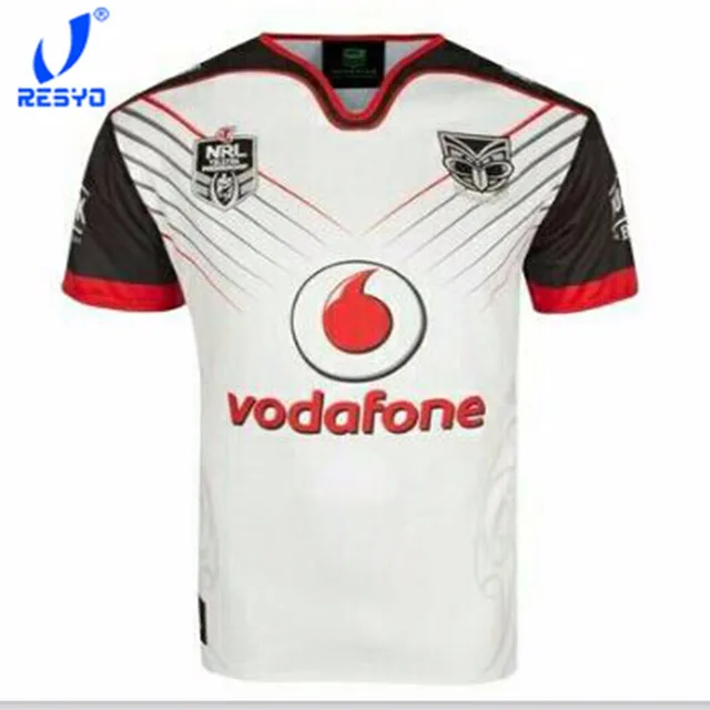 RESYO NRL 18-19 WARRIORS RUGBY JERSEYS FOOTBALL T-SHIRT/TOP QUALITY FREE SHIPPING
