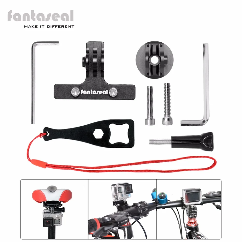 Fantaseal Action Camera Bike Mount Kit for GoPro Hero 5 /4 /3/Session