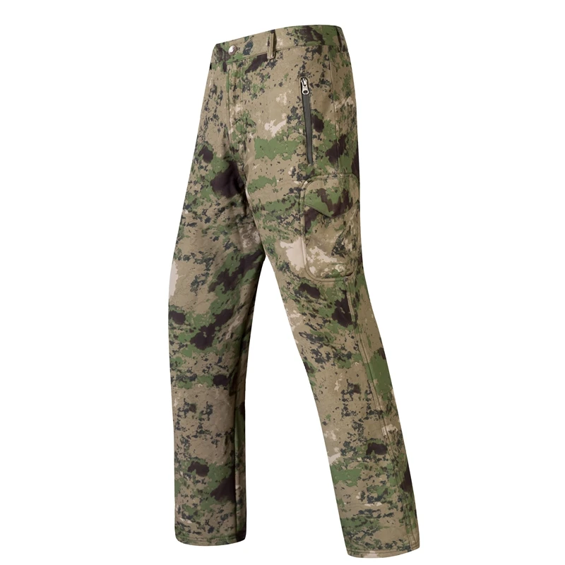 S 3XL Tactical Shark Skin Soft Shell Pants Outdoor Camping Climbing Army Fans Hunting Military