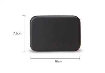

Mini Black Tin Box Small Empty Metal Storage Box Case Organizer For Money Coin Candy Keys Playing Card Gift Box SN991