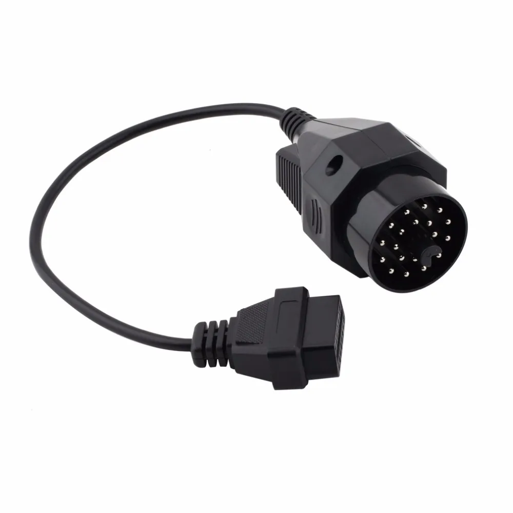 

Heavy duty construction OBD II Adapter for BMW 20 Pin Socket to OBD 2 Female 16 Pin Auto Car Connector Adapter Cable for BMW