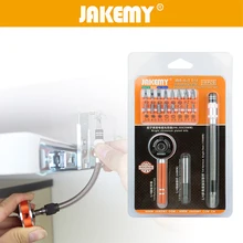 JAKEMY Multifunction Ratchet Screwdriver Set Torque Wrench Set Flexible Screwdriver Bit Hand Tools Set For iPhone iPad Computer