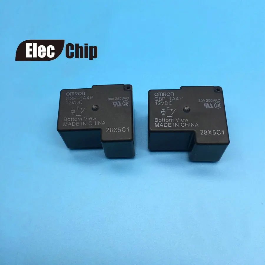 5 шт./лот реле питания G8P 1A4P 12VDC DC12V 24VDC 30A 4PIN группа нормально открытый| |